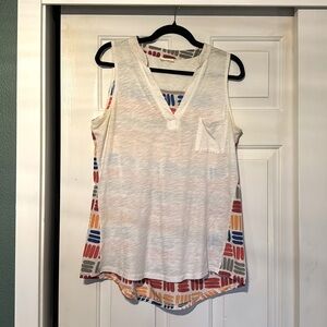 Porridge Mixed Media Tank Size L